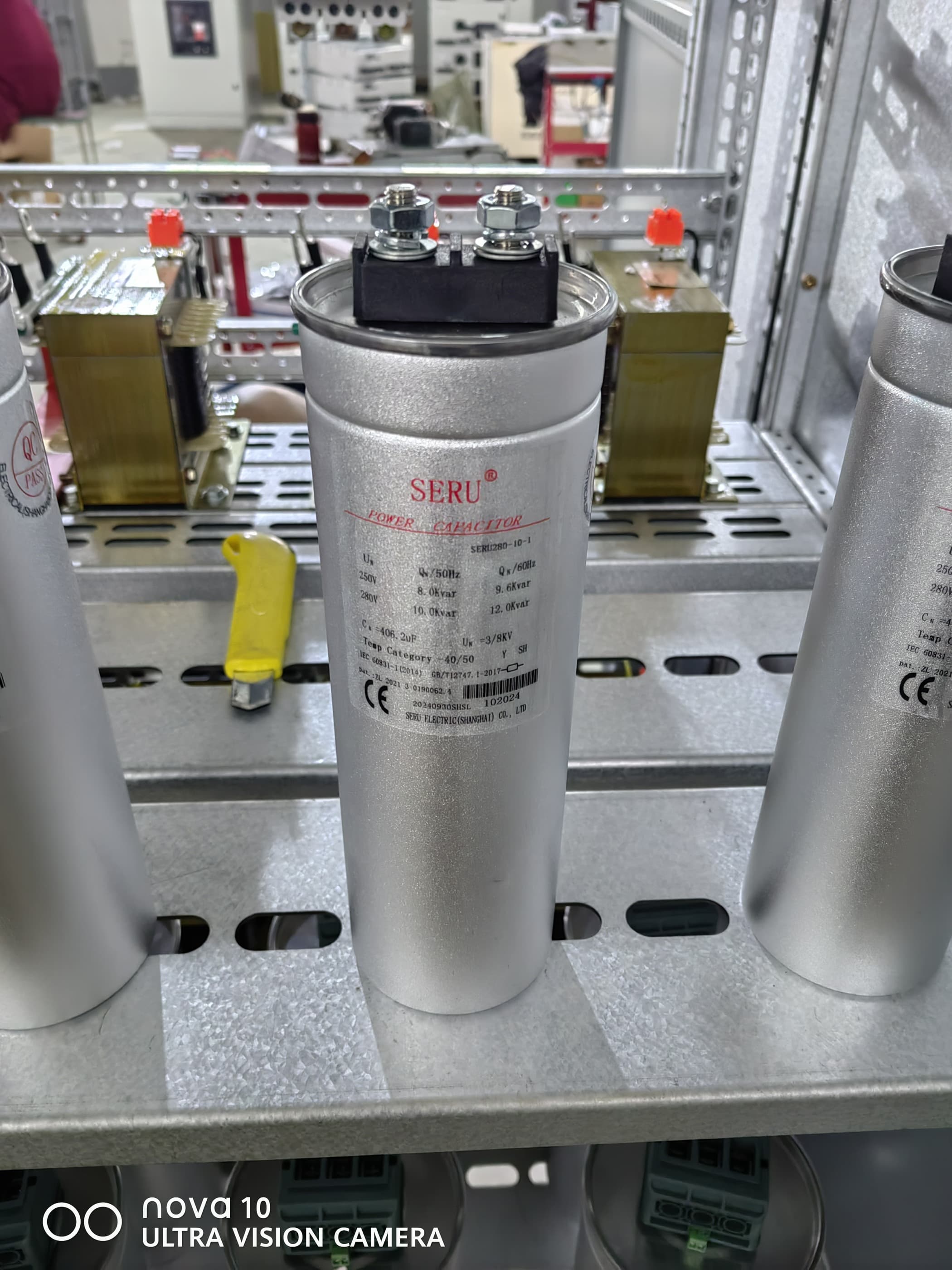 Cylindrical Power Capacitor supporting image 1